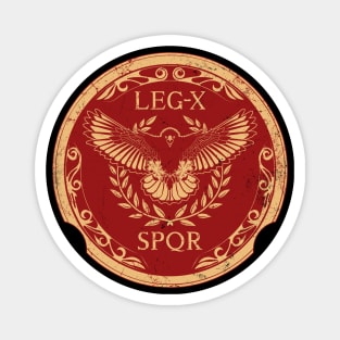 Legio X Equestris Roman Legionary Emblem Magnet